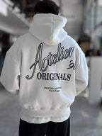 White Copenhagen Hooded Sweatshirt PM-109