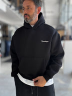 Black Copenhagen Hooded Sweatshirt PM-109
