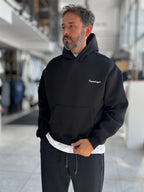 Black Copenhagen Hooded Sweatshirt PM-109