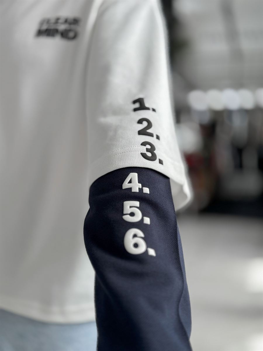 White Clear Mind Boxy Fit Sweatshirt RES-5009
