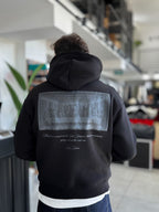 Black Da Vinci Hooded Sweatshirt RES-5003