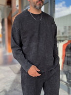 Black Washed Oversized Sweatshirt RSP