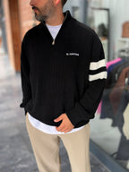 Black El Capitan Knitted Sweatshirt PM-004