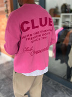 Pink Club Knitted Oversized Sweatshirt PM-025