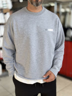Light Grey Sweatshirt with Shiny Win Lettering ES-206