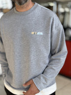 Light Grey Sweatshirt with Shiny Win Lettering ES-206