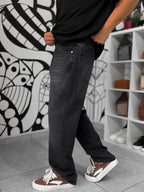 Anthracite Baggy Jeans GJ-17151/17366