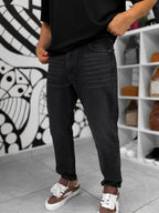 Black Boyfriend Jeans GJ-17235/17230