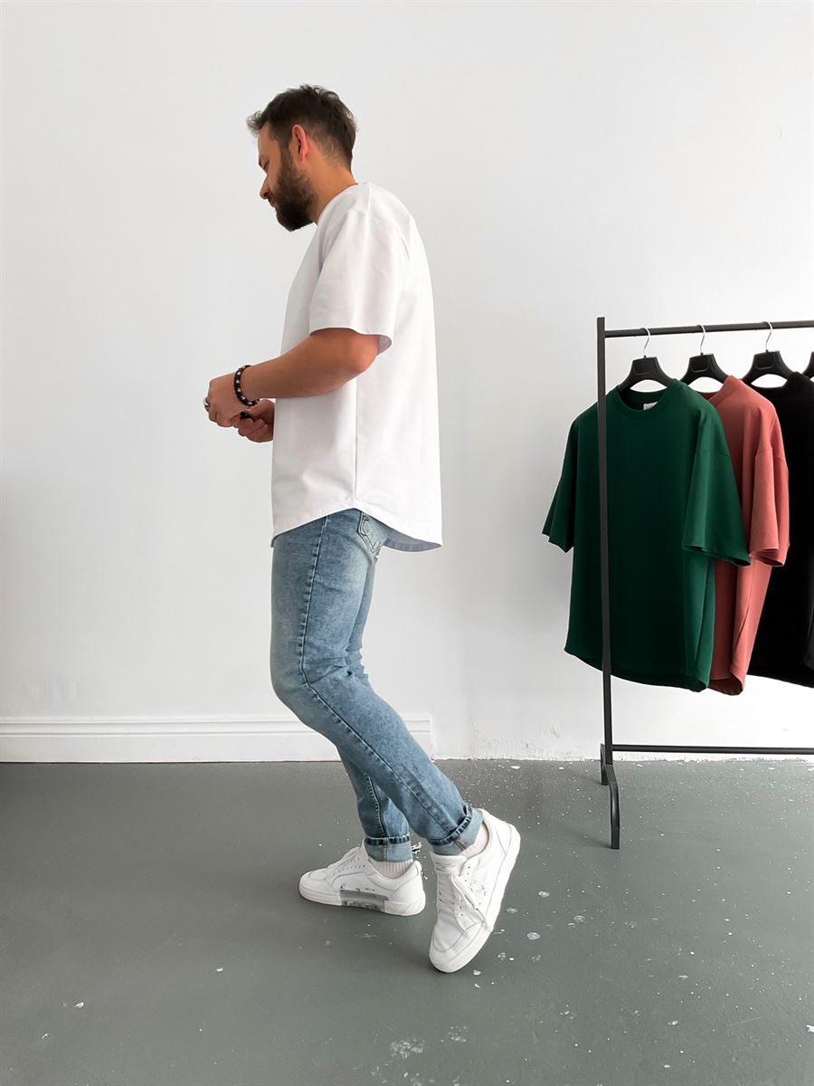 Double-Thread Basic T-Shirt