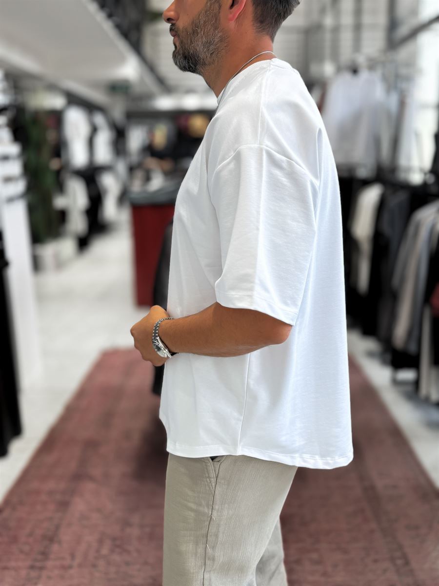 Double-Thread Basic T-Shirt