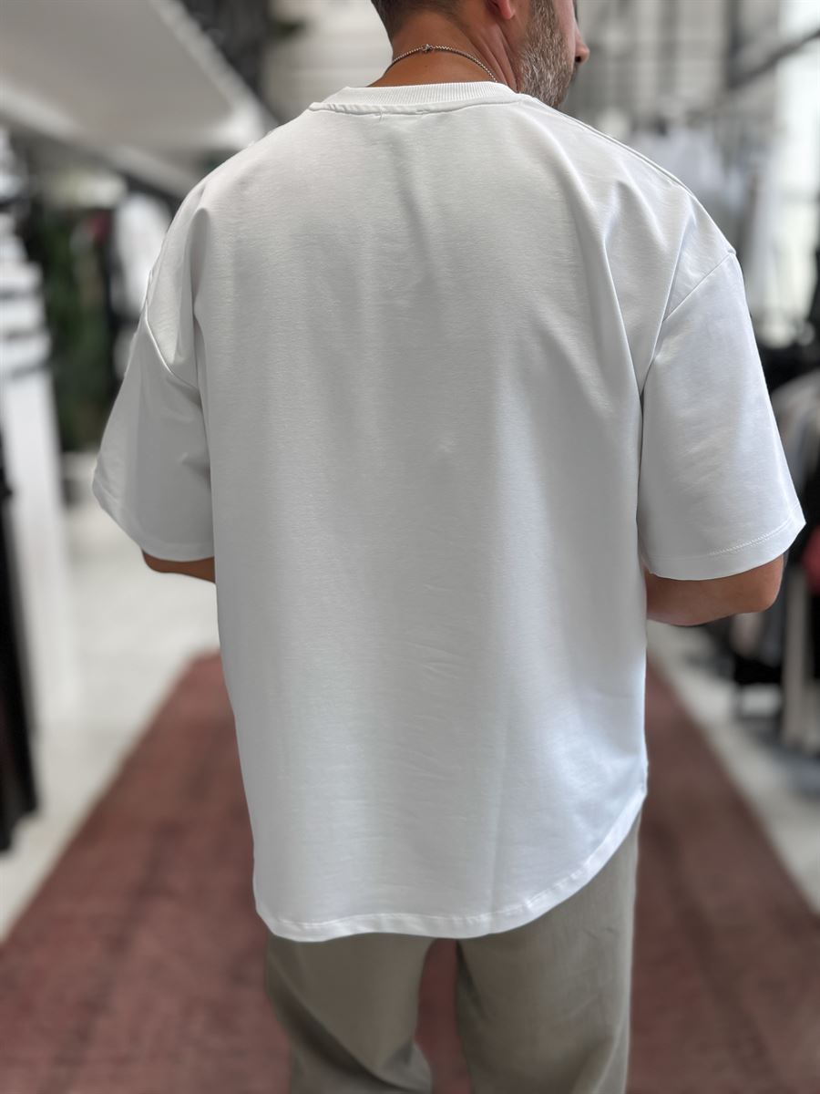Double-Thread Basic T-Shirt