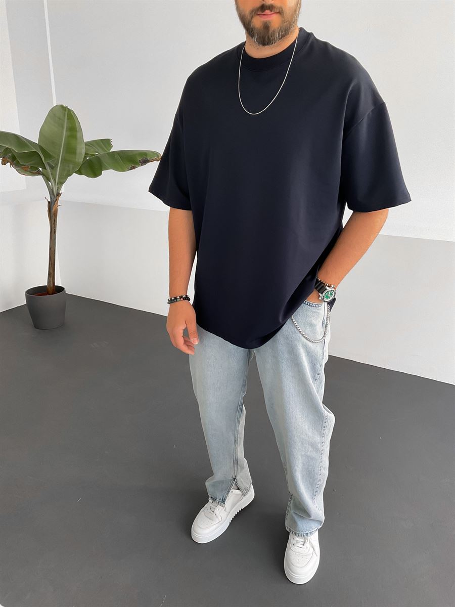 Double-Thread Basic T-Shirt