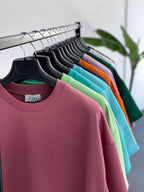 Double-Thread Basic T-Shirt