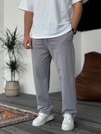 Double-Thread Straight Leg Sweatpants