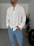 Button-Down Collar Oversize Shirt