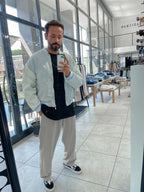 Washed Box Fit Denim Jacket