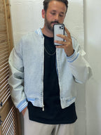 Washed Box Fit Denim Jacket