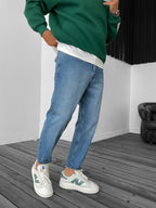 Distressed Boyfriend Jean