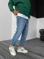 Distressed Boyfriend Jean