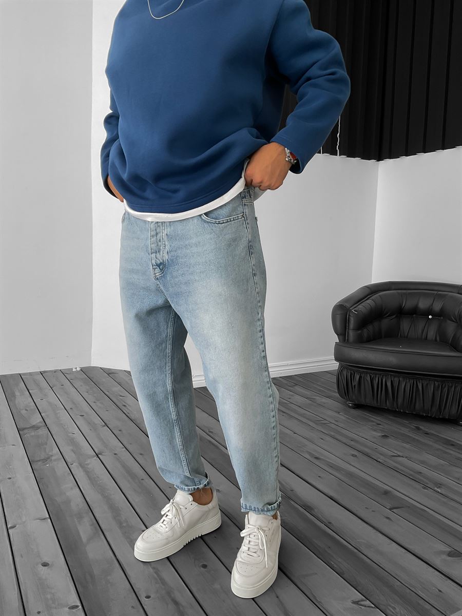 Light Blue Distressed Boyfriend KE-202/278/398/02/605