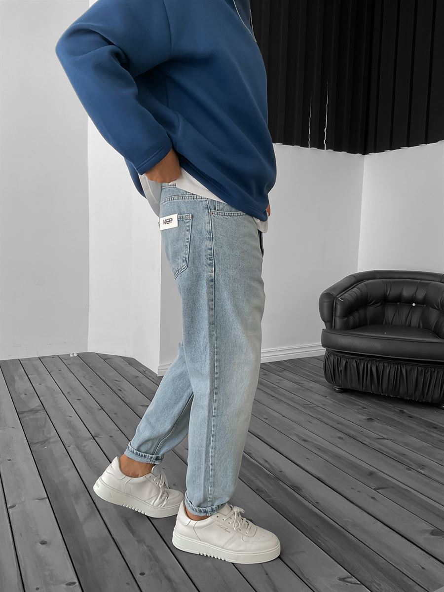 Light Blue Distressed Boyfriend KE-202/278/398/02/605