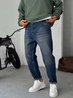 Aged Look Boyfriend Jean