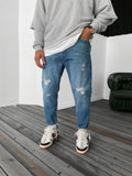Distressed Boyfriend Jean