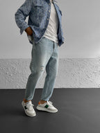 Light Blue Ripped Boyfriend KE-277/09/747/165/373