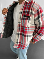 Lined Plaid Jacket