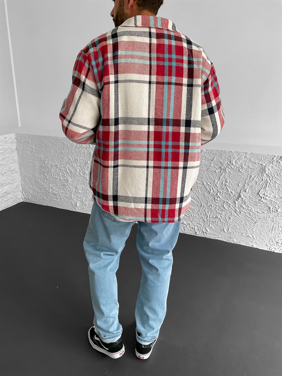 Lined Plaid Jacket