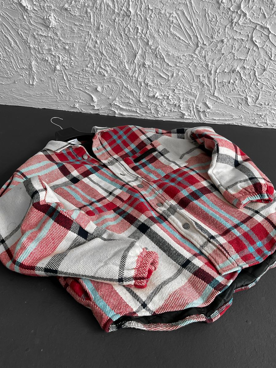 Lined Plaid Jacket