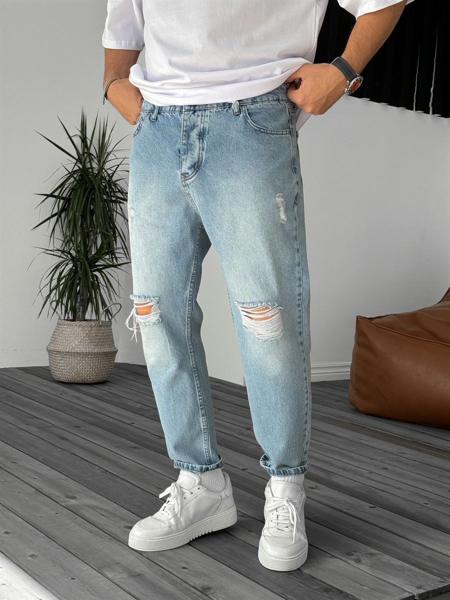 Distressed Washed Boyfriend