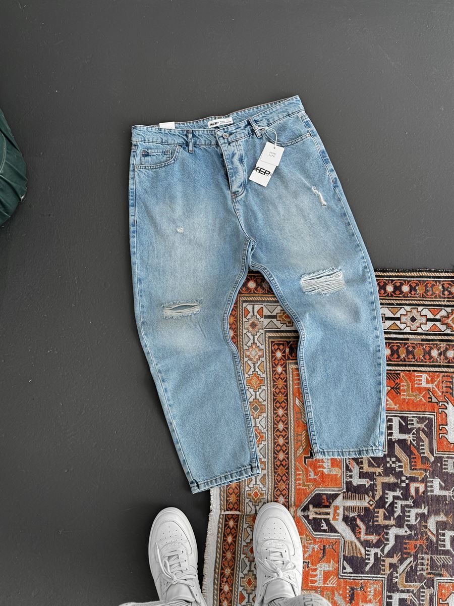 Distressed Washed Boyfriend