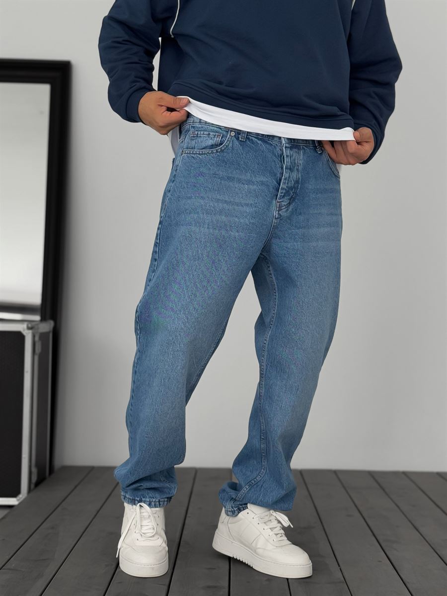 Washed Baggy Jean