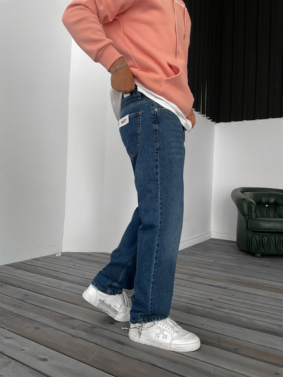 Washed Baggy Jean