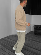 Distressed Detail Sweatshirt