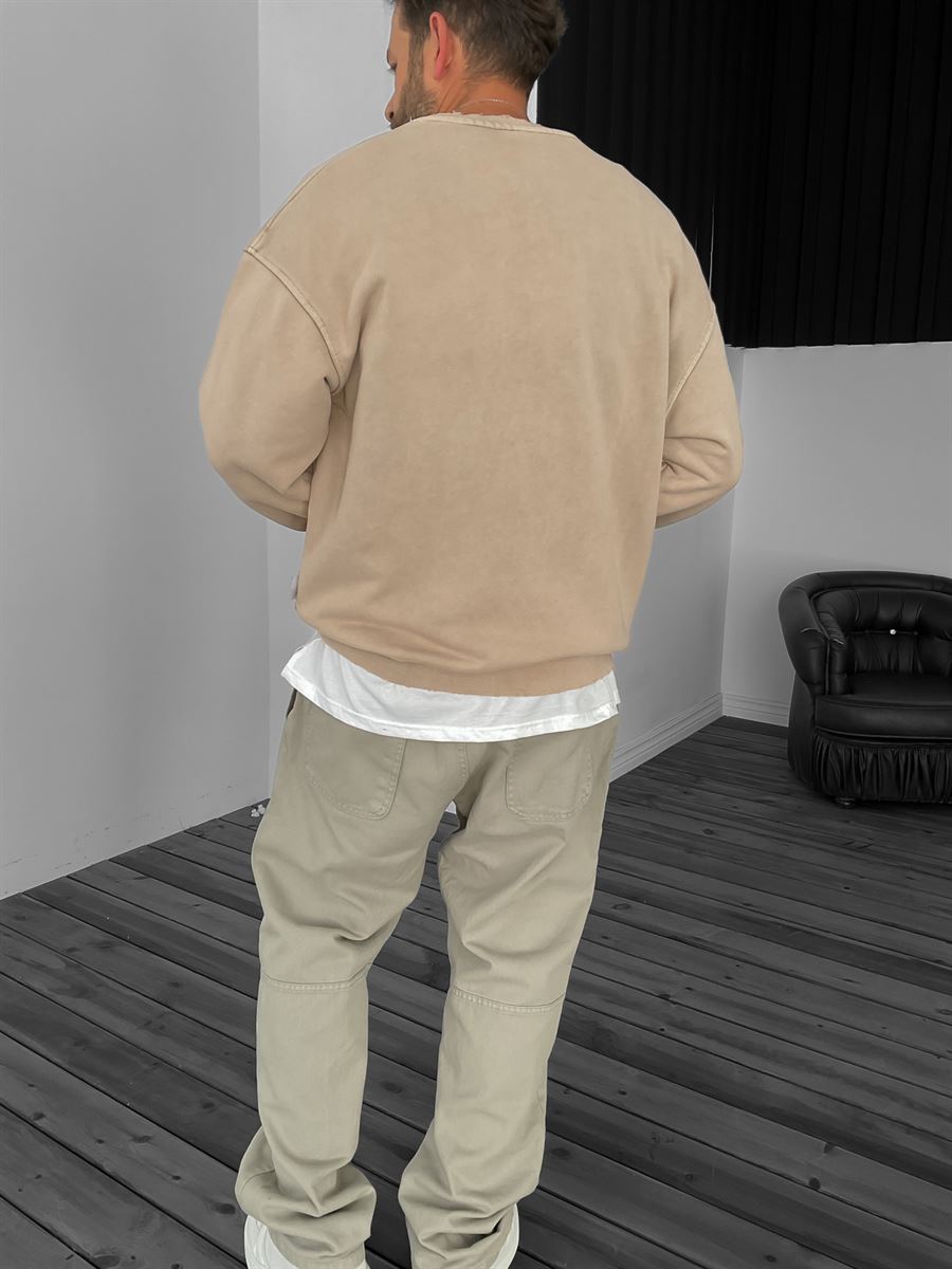 Distressed Detail Sweatshirt