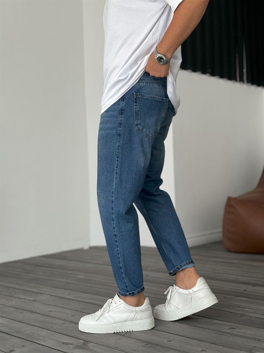 Effected Washed Boyfriend Jean