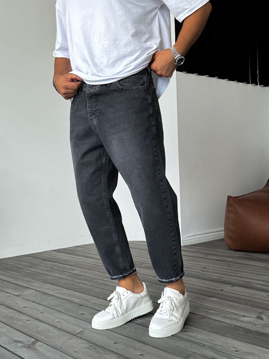 Effected Washed Boyfriend Jean