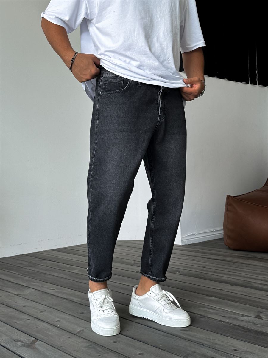 Effected Washed Boyfriend Jean