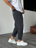 Effected Washed Boyfriend Jean