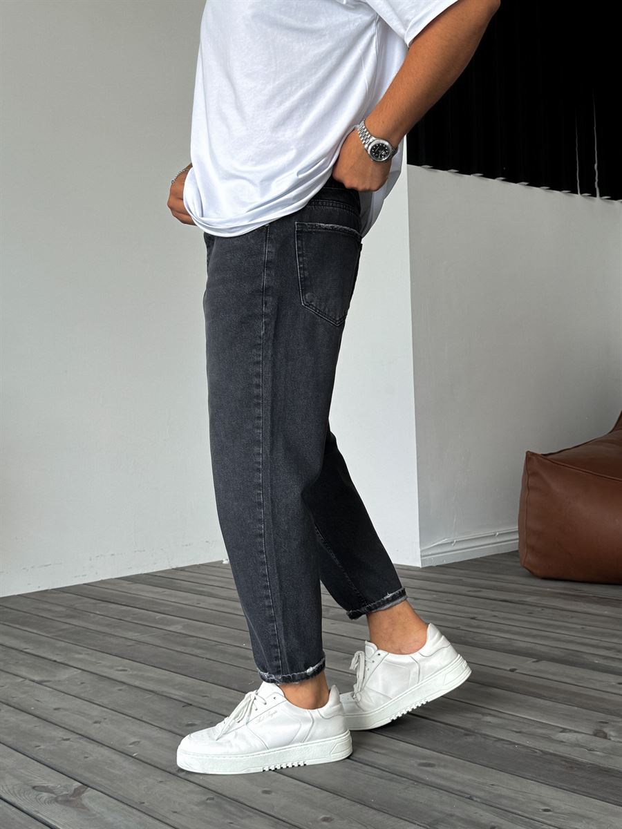 Effected Washed Boyfriend Jean