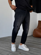 Distressed Detail Boyfriend Jean