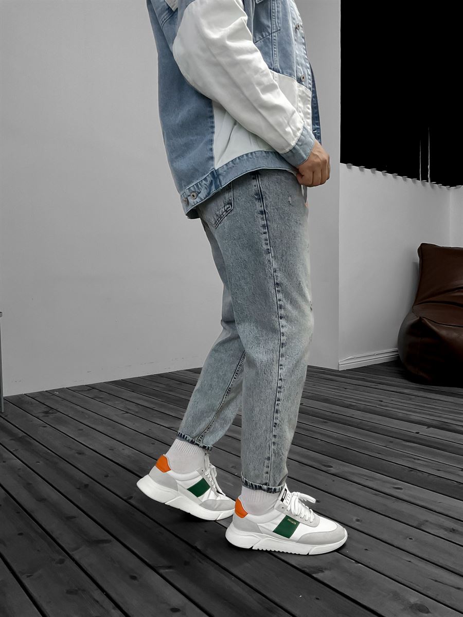 Distressed Detail Boyfriend Jean