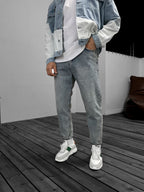 Distressed Detail Boyfriend Jean