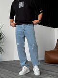Distressed Baggy Jean