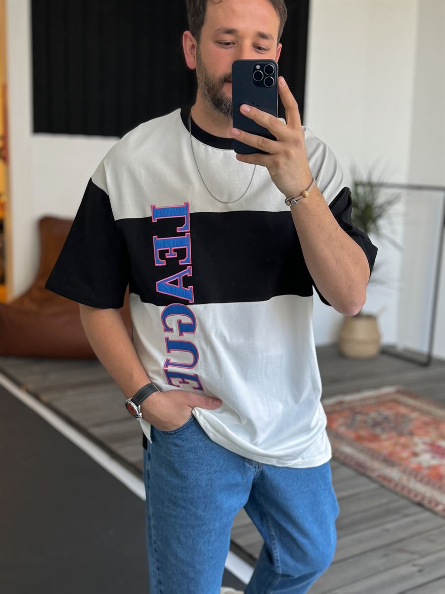 League Embroidered T-Shirt