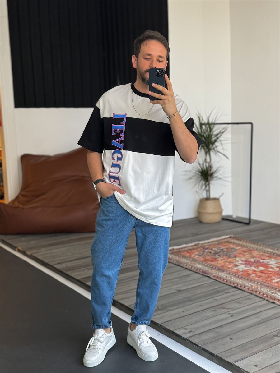 League Embroidered T-Shirt