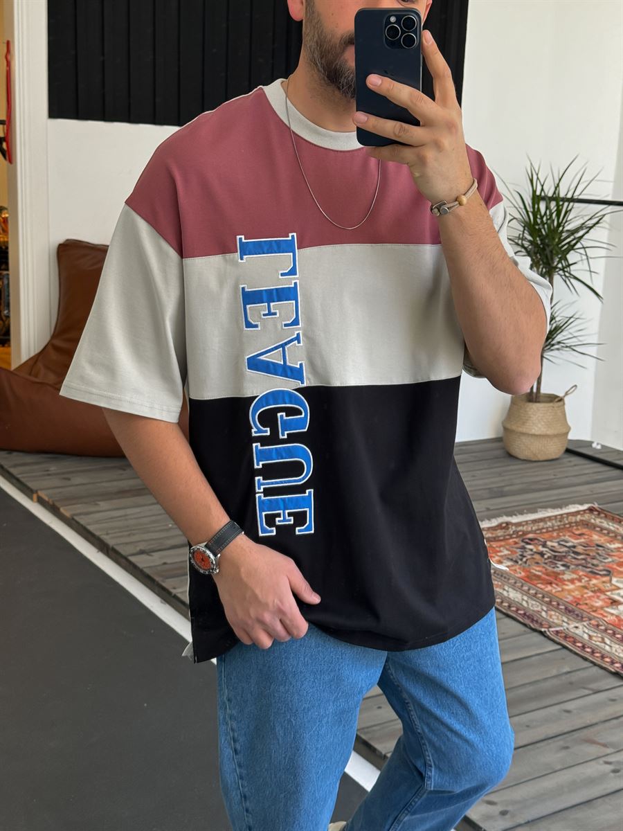 League Embroidered T-Shirt