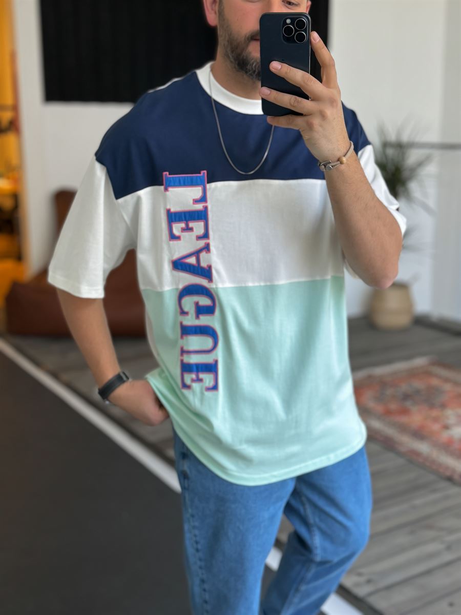 League Embroidered T-Shirt